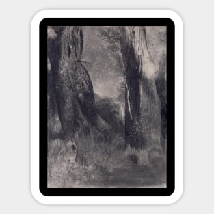 Odilon Redon art Sticker